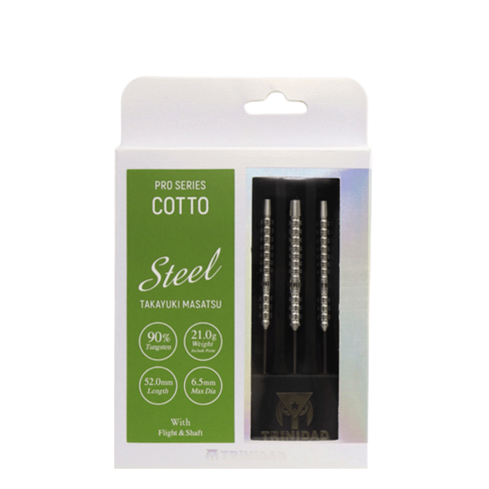 ลูกดอกปาเป้า TRINIDAD COTTO TYPE 1 STEEL DARTS 21G